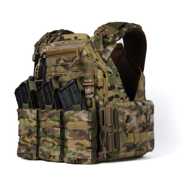 Плитоноска жіноча Warmor Gen.3 FL (for Ladies) МУЛЬТИКАМ + 3 підсумки