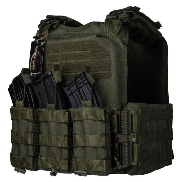 Плитоноска ARES gen.2 ОЛИВА + 3 підсумки
