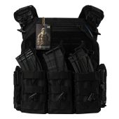 Плитоноска Warmor Gen.3 Pro ЧОРНА + 3 підсумки