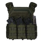 Плитоноска Warmor Gen.3 Pro ОЛИВА + 3 підсумки