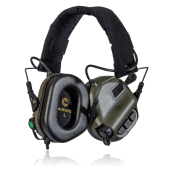 Тактичні навушники EARMOR M32 з універсальним кріпленням Олива