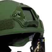 Шолом MICH 2000 Mid Cut Assault Shell Helmet NIJ IIIA олива