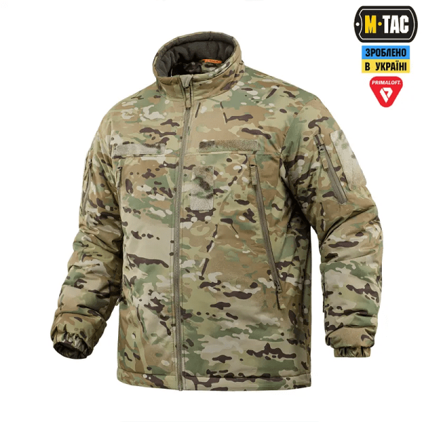 Куртка зимова M-Tac Alpha Combat Pro Primaloft Мультикам XL/L
