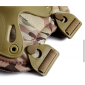 Тактичні наколінники та налокотники Combat Multicam