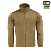 Флісова куртка-кофта M-Tac Alpha Microfleece Gen.II Койот M