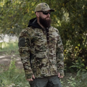 Кофта флісова з капюшоном Combatant THOR Мультикам M