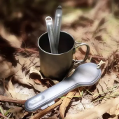 Набір столових приборів NexTool Titanium Tableware Set з титану