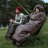 Спальник з капюшоном правий (1°C) Naturehike U350  Зелений