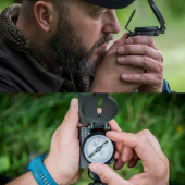 Компас Helikon Ranger Mk2. Сірий