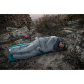 Спальний мішок з капюшоном із звичайним мішком для зберігання Naturehike M300 , сірий, правий