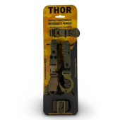 Одноточковий ремінь з комплектом кріплень до плитоноски RAGNAROK THOR. Койот