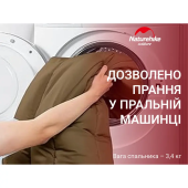 Спальний мішок 3 в 1 Naturehike CR450 , коричневий