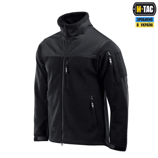 Флісова куртка-кофта M-Tac Alpha Microfleece Gen.II  Чорний L