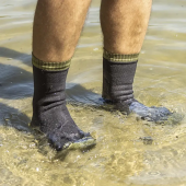 Водонепроникні шкарпетки Dexshell Ultra Thin Crew OG, Хакі L