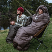 Спальник з капюшоном лівий (1°C) Naturehike U350  Зелений
