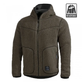 Двостороння флісова куртка IANOS SHERPA 2-в-1 Олива M