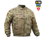 Куртка зимова M-Tac MA-1 Military Primaloft. Мультикам M/R