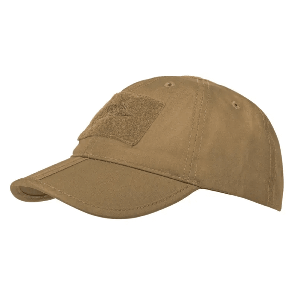 Тактична кепка Складна Helikon PolyCotton Ripstop  Койот